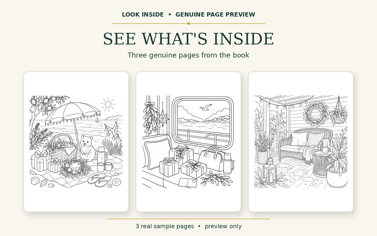 Cozy Little Christmas Corners look inside preview