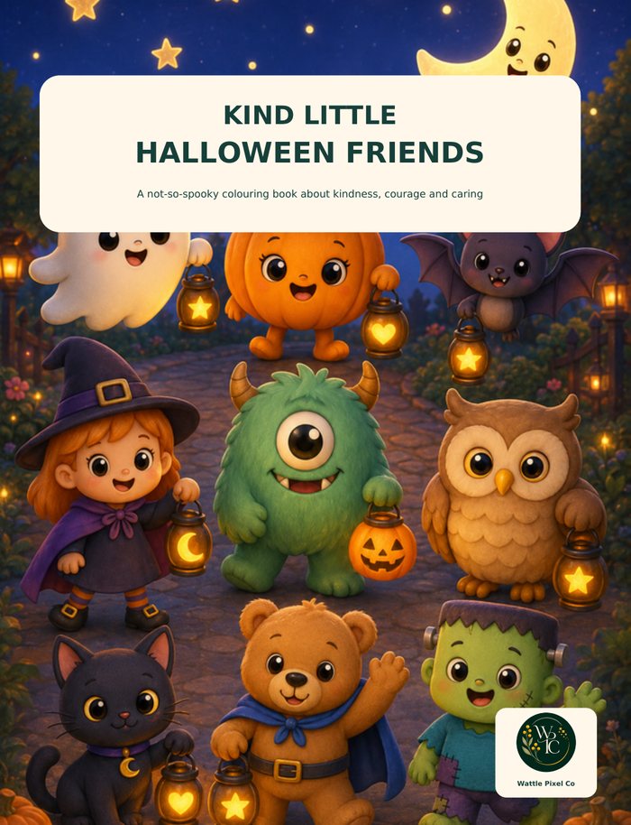 Kind Little Halloween Friends cover