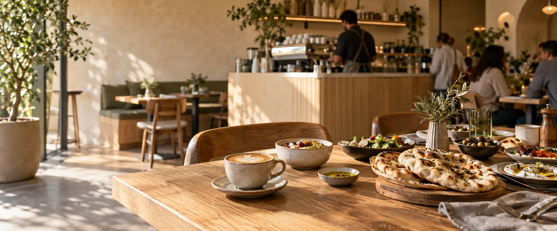 Morrow and Grain neighbourhood café website concept